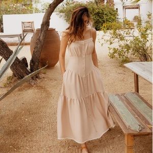 NWT Christy Dawn Lola dress in Creme